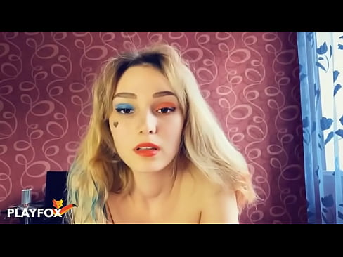 ❤️ Thug spéaclaí réaltachta fíorúla draíochta gnéas dom le Harley Quinn ️  Fucking  linn ❌️❤